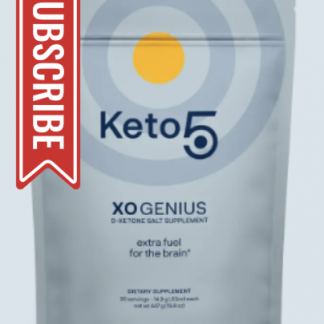 Keto 5 XO-Genius Sub/Save (30 Day Supply)